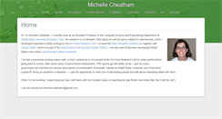 Desktop Screenshot of michellecheatham.com
